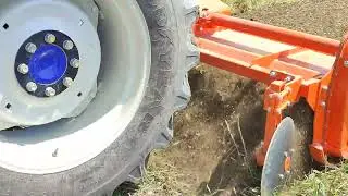 Landforce super seeder converted in to rotavator working
