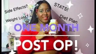 VSG JOURNEY | 1 Month Post Op Update (VSG Surgery)