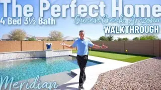Inside Tour of $950,000 Home in Queen Creek, AZ | Meridian