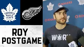 Nicolas Roy | Post Game @ Detroit Red Wings | October 11, 2025