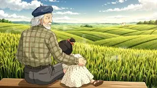 Grandpa's Rice Field: A Breath of Childhood Memories | Ghibli ASMR Healing - Little May
