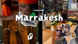 TRAVEL VLOG🇲🇦🤍|Girls Trip to Marrakesh,Morocco | NightLife | Daytime activities.