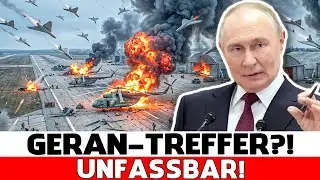 Ansehen! Russlands Geran-Drohne trifft Hubschrauber auf rückwärtigem Flugfeld in der Ukraine