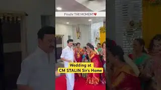My cousin&rsquo;s Wedding at CM Stalin sir&rsquo;s residence❤️ #travel #travelvlog #chennai #marriage #love