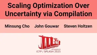 [OOPSLA'25] Scaling Optimization Over Uncertainty via Compilation