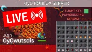 ROBLOX PIXEL QUEST SLIGHT KEY POP STREAM AT NIGHT, EST GRINDING AND PLAYING COME JOIN!