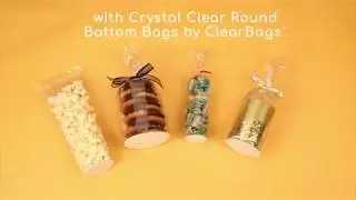 Heat Sealable Round Bottom Gusset Bags  |  Crystal Clear Bags Canada