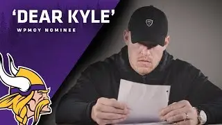 'Dear Kyle' | Minnesota Vikings