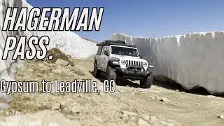 Epic Snow & Water Crossings on Hagerman Pass to Leadville