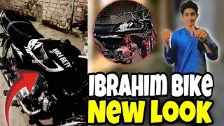 DAY 7 Modification IBRAHIM BIKE🤩🥰NEW LOOK😱