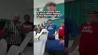 Airrack Leaves Adin A Note 😲😭 🟩kick.com/AdinRoss🟩