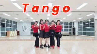 Tango 탱고 Line dance💗( Absolutely Beginner Line dance)