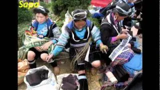 Les montagnes du nord Vietnam