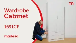 Madesa Wardrobe 2 Doors 2 Drawers 1691CF - Assembly Instructions