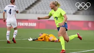 Sweden 🇸🇪 shock the USA 🇺🇸 3-0 & Australia 🇦🇺 win 2-1 against New Zealand 🇳🇿 | #Tokyo2020 Highlights