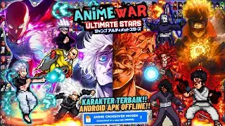 NEW!! ANIME CrossOver Ultimate Stars Battle Mugen Android 2024 - OFFLINE BEST Characters🔥💯