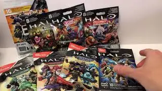 Bling Bag OPENING! Old and Rare Series + New Series: Halo Mega Construx