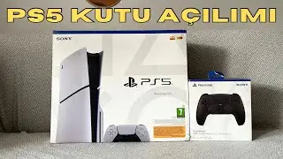 PS5 SLIM 1TB KUTU AÇILIMI / İNCELEME