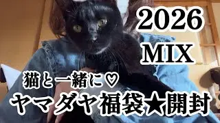 【ヤマダヤ福袋③】公式超えの7万円分!? 2026年MIX1万円の中身を猫と開封★ #YAMADAYA #開封動画 