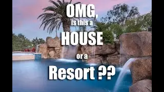 Rancho Santa Fe home with swim up bar and bowling alley!