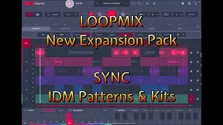 LOOPMIX by Audio Modern - NEW Expansion Pack - SYNC IDM Kits & Patterns - Let's Check It Out