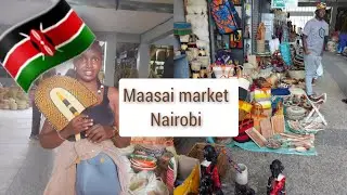 Ugandan🇺🇬 girl Shopping  gifts in Kenya's 🇰🇪 biggest  Craft market/Maasai market Nairobi