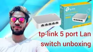Tp-link 5port Lan Switch unboxing