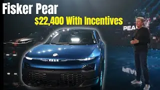Fisker Pear Electric Revealed Starting at $22,400 With Incentives