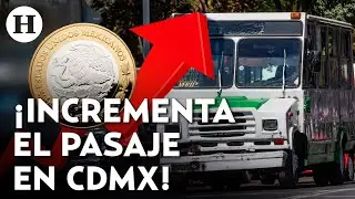 Aumenta la tarifa al transporte p&uacute;blico en la CDMX &iquest;Cu&aacute;nto costar&aacute;?