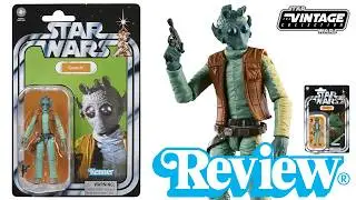 Обзор набора Star Wars The Vintage Collection Greedo! VC383