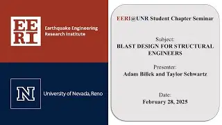 EERI Seminar @ UNR - Blast design for structural engineers