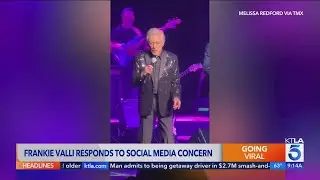 Frankie Valli addresses fan concerns about elder abuse