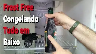 Defeito no Damper, Qual a Causa Do Problema, Geladeira Congelando Tudo em Baixo | Curso Refrigeração