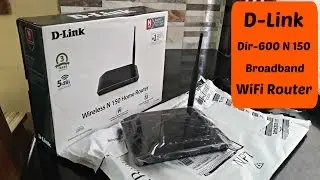 Unboxing, Specifications & First Looks - D-Link Dir-600M Broadband Wireless Router
