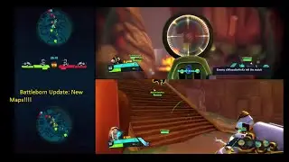 Battleborn New map Update: Split screen Gameplay (HD)