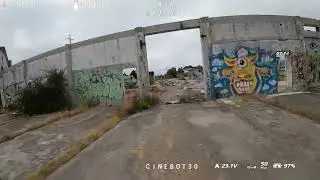 Geprc Cinebot30 on Goggles 3