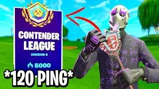 Fastest 120 Ping Editor✍ destroys 0 ping kids in contender league Arena #2