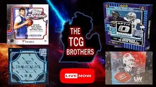 Breaks 665-669 - 2025 FOTL Donruss Optic Football Hobby Box + Bowman Draft Release Weekend!