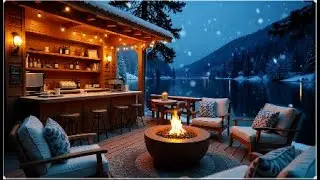 Cozy Winter Morning Jazz ☕ Soft Piano & Coffee Shop Ambience for a Relaxing Day