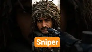 the moment fear converts into focus #army #indianarmy #sniping #armylover #armylife