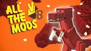 All The Mods Volcano Block EP30 Ars Omega Demon Realm Dimension + Occultism