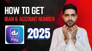 How to Get Account Number & IBAN Number in DuPay Wallet 2025 | Step-by-Step Guide
