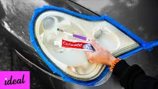 The TRUTH about Restoring Headlights with TOOTHPASTE!