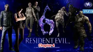 RESIDENT EVIL 6 Gameplay Ps3 Chapter 4/1 [4K 60FPS Android] #residentevil #gameplay
