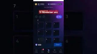 #tap2earn #airdrop #onus Daily Code Today 11  november | ONUS Tap Tap Tap Daily Code &nbsp;ONX&nbsp;Daily&nbsp;Code