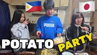 Cooking POTATO FRIES | Filipino Single Father in Japan