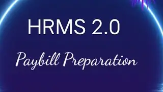 Hrms2 training