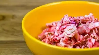Chinakohl Salat Rezept mit Himbeeren | Der Bio Koch #684