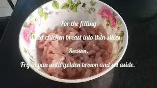 CHICKEN WRAP,QUICK AND EASY RECIPE 👌 |DELICIOUS MEAL BY ANGIE😋