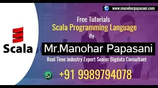 Scala For Apache Spark|Session 50|Collections Part 5|Seq|List|Manohar Papasani